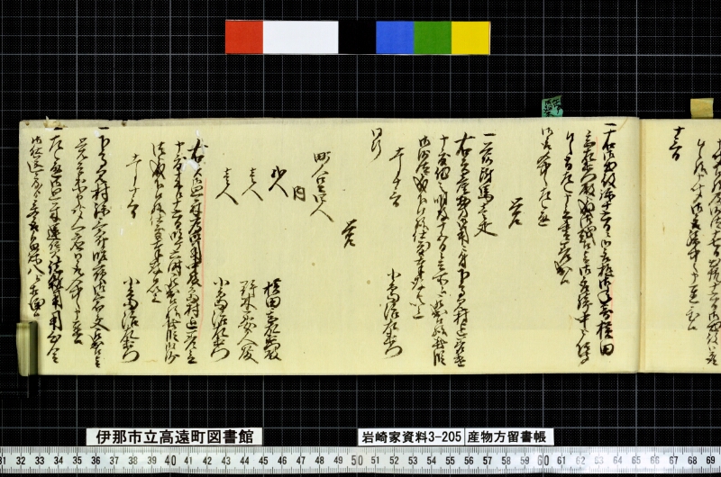 産物方留書帳 - ページ 55