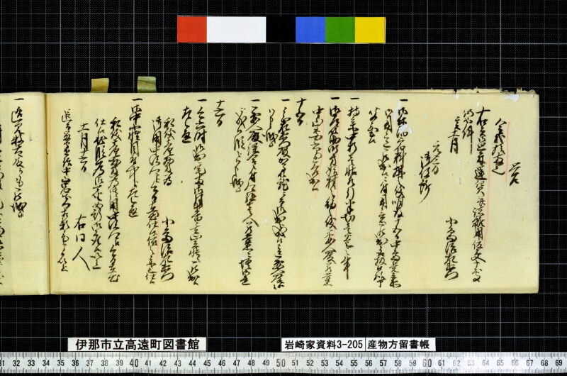 産物方留書帳 - ページ 56