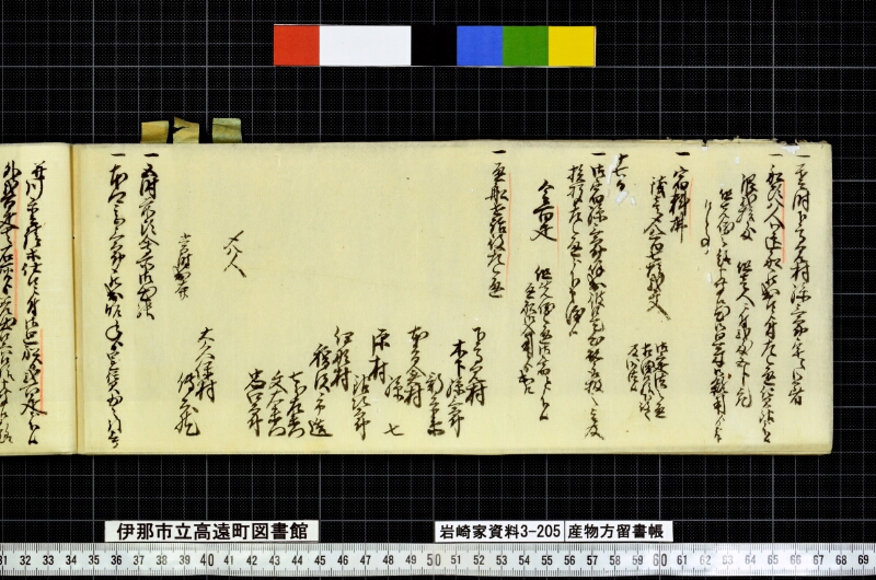 産物方留書帳 - ページ 58