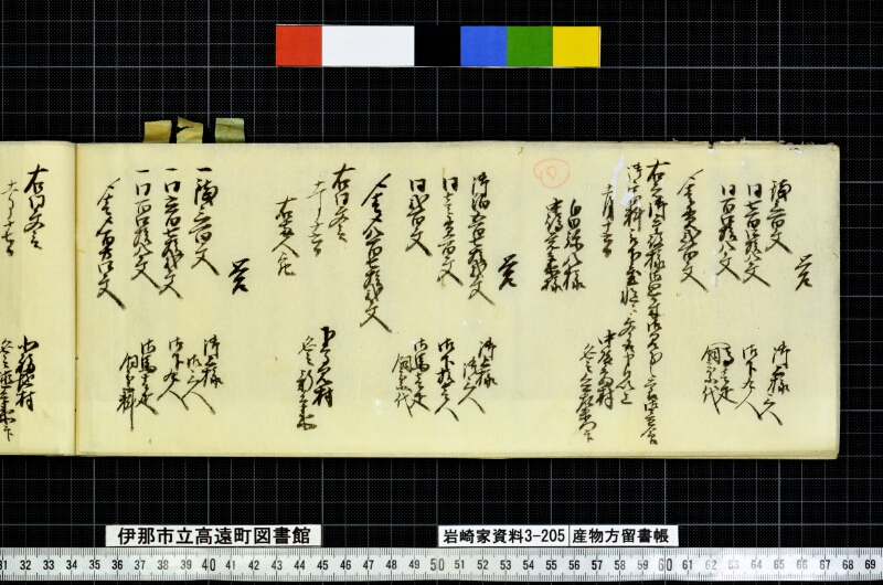 産物方留書帳 - ページ 60