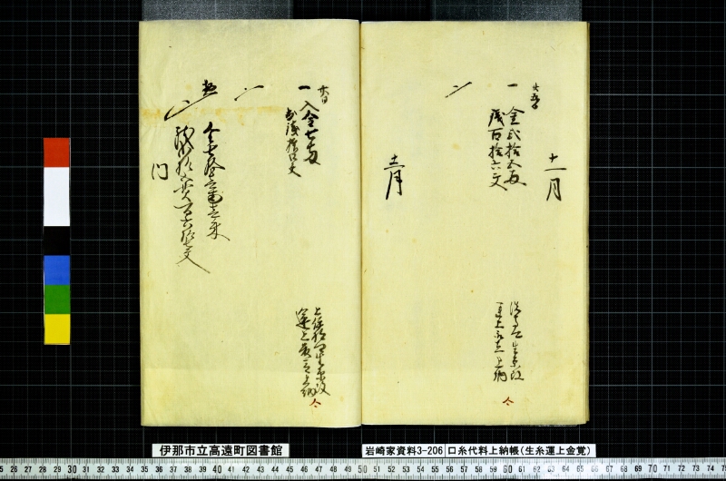 口糸代料上納帳 - ページ 20