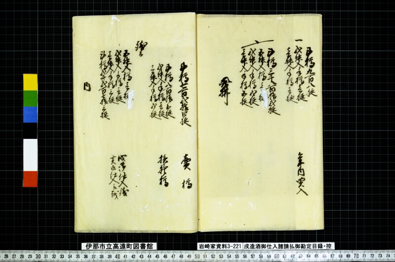戌造酒御仕入諸請拂御勘定目録扣 - ページ 6