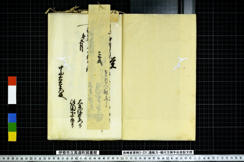 通船方植付方御手傳金證文控 - ページ 2