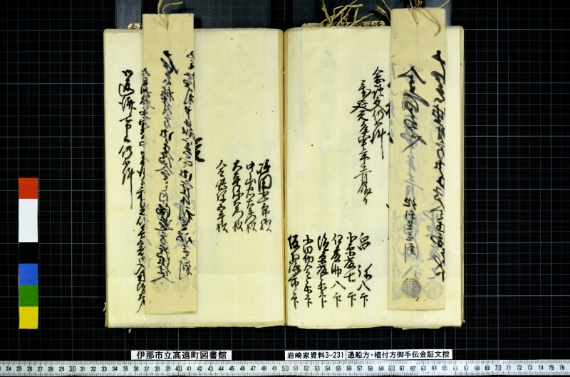 通船方植付方御手傳金證文控 - ページ 62