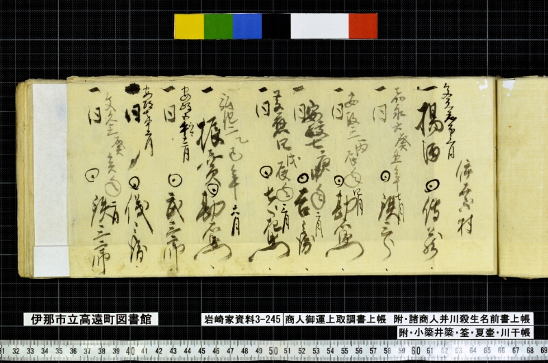 商人御運上取調書上帳 - ページ 13