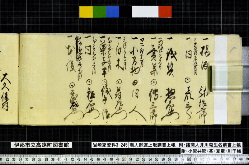 商人御運上取調書上帳 - ページ 20