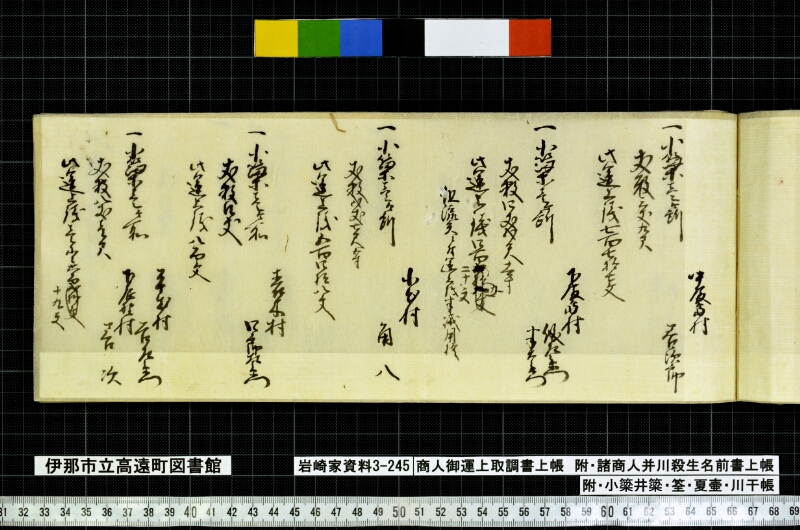 商人御運上取調書上帳 - ページ 51