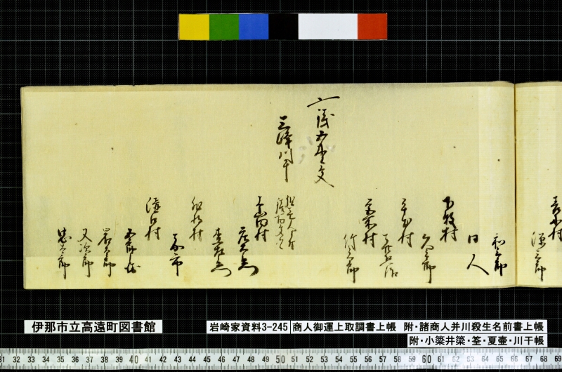 商人御運上取調書上帳 - ページ 55