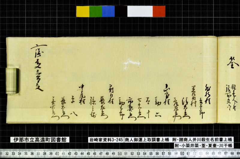 商人御運上取調書上帳 - ページ 61