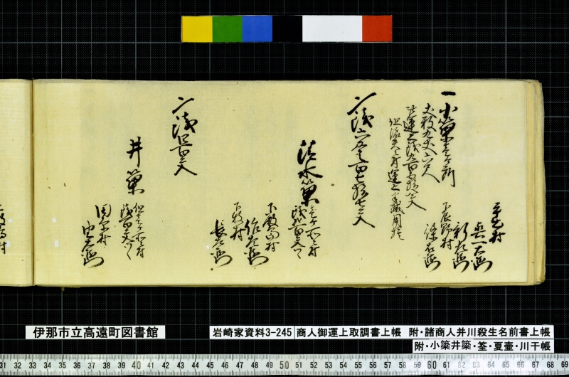 商人御運上取調書上帳 - ページ 66