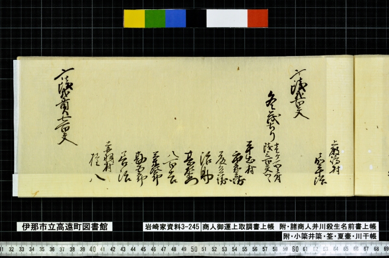 商人御運上取調書上帳 - ページ 67
