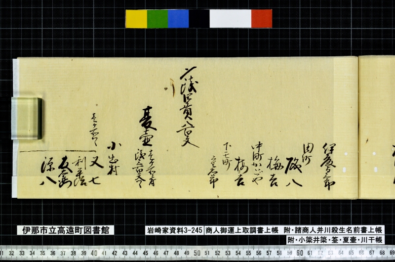 商人御運上取調書上帳 - ページ 73