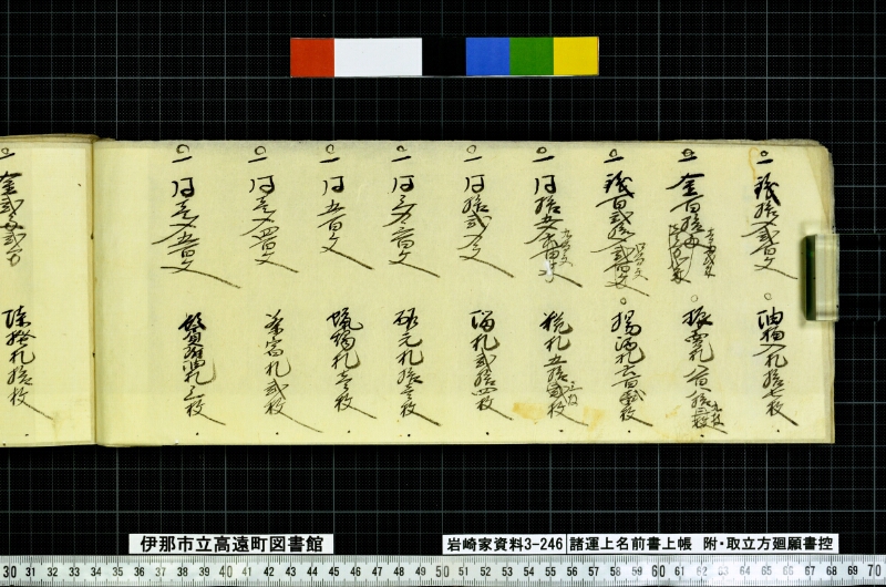 諸運上名前書上帳 - ページ 12