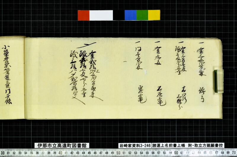 諸運上名前書上帳 - ページ 16