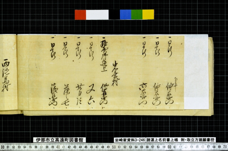 諸運上名前書上帳 - ページ 38