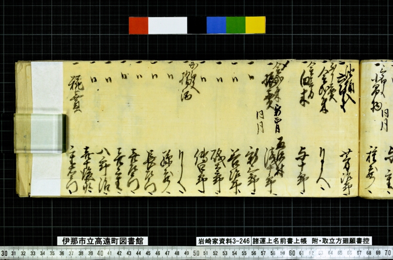 諸運上名前書上帳 - ページ 77
