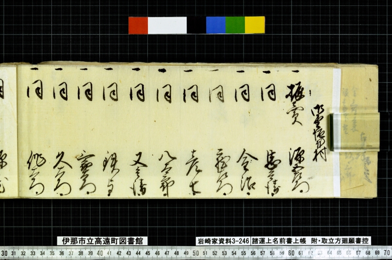 諸運上名前書上帳 - ページ 114