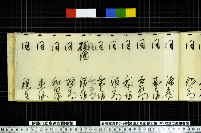 諸運上名前書上帳 - ページ 115