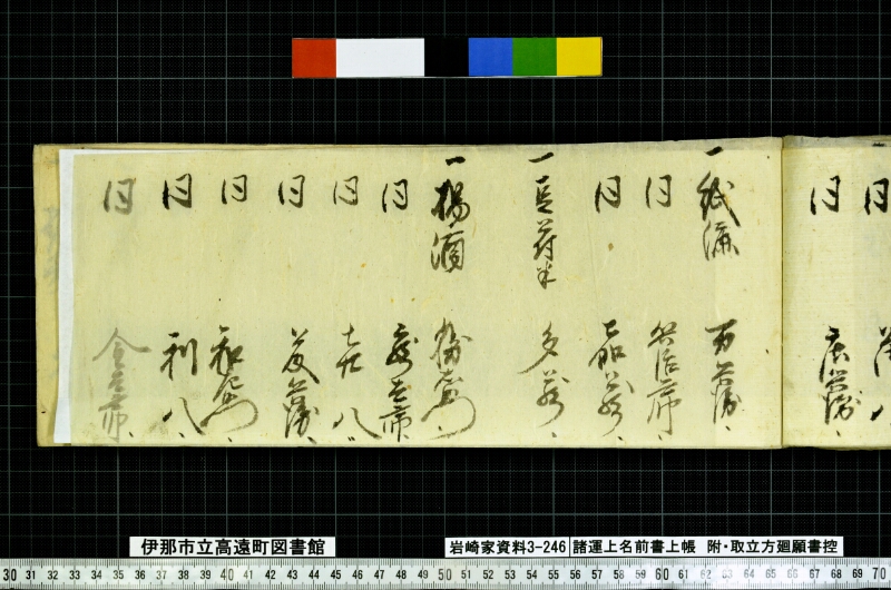 諸運上名前書上帳 - ページ 129