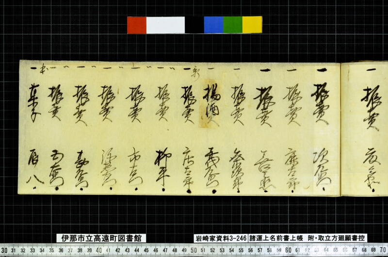 諸運上名前書上帳 - ページ 143