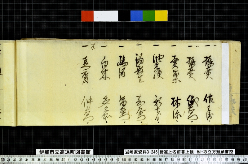 諸運上名前書上帳 - ページ 146