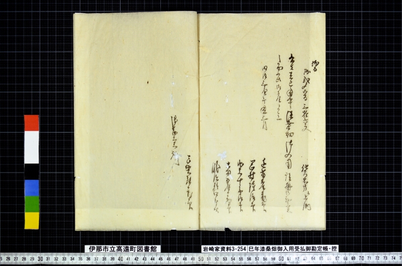 巳年漆桑畑御入用受払御勘定帳扣 - ページ 3