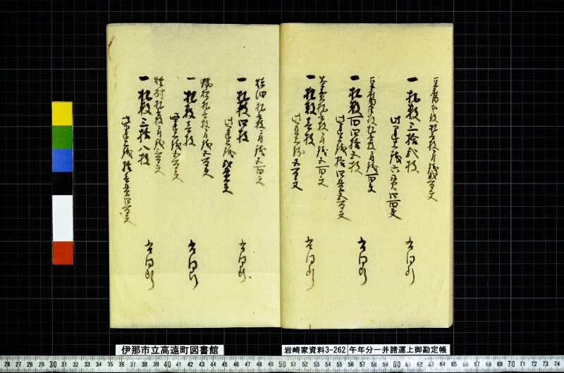 午年分一并諸運上御勘定帳 - ページ 6