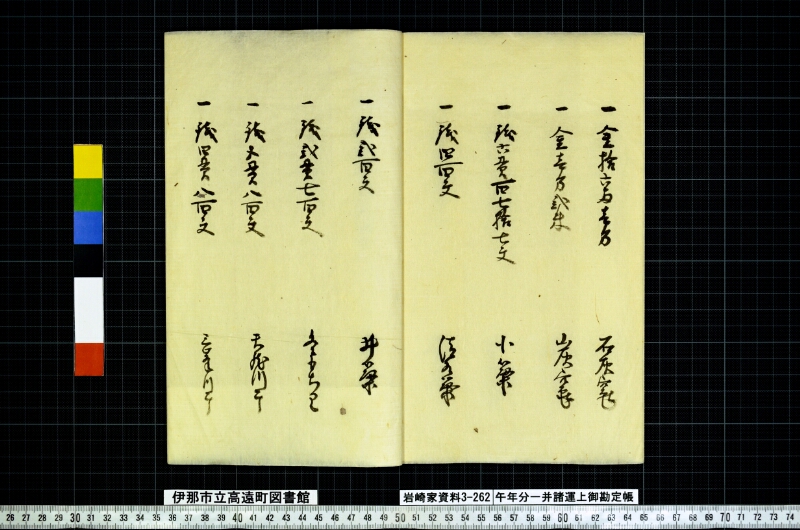 午年分一并諸運上御勘定帳 - ページ 10