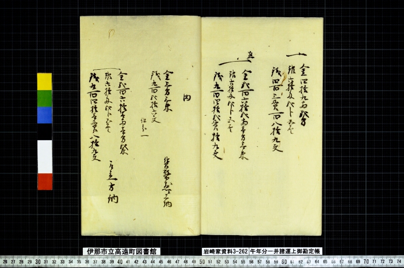 午年分一并諸運上御勘定帳 - ページ 12