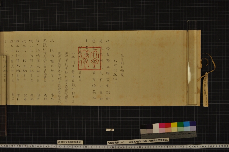 口宣案・宣旨・位記 - ページ 3