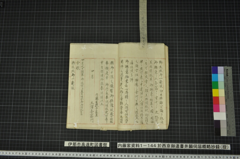 於西京御達書并願伺届概略抄録（控） - ページ 12