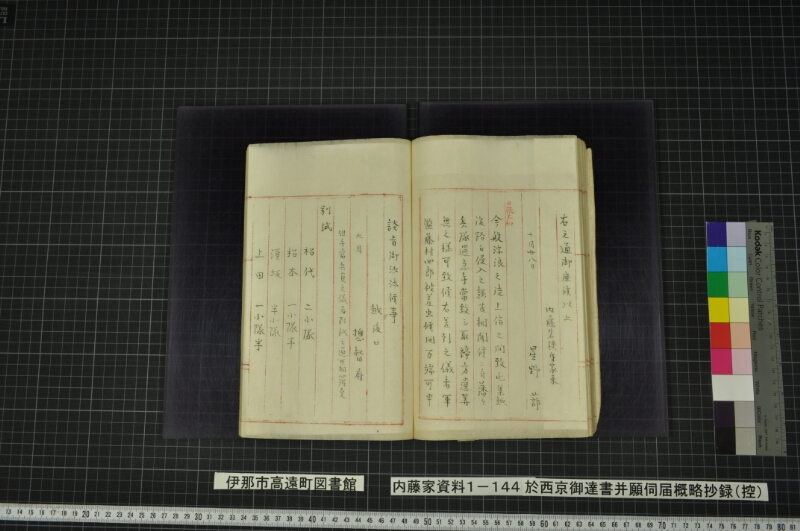 於西京御達書并願伺届概略抄録（控） - ページ 58