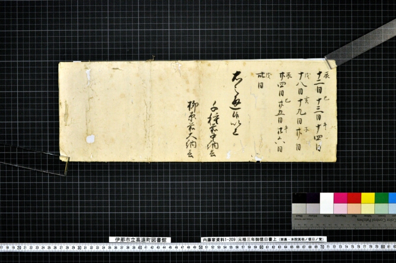 元禄三年御徳日書上 - ページ 6