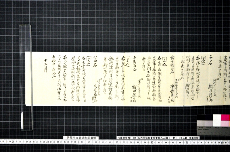 右大将様御書院番御入人調〔一括〕 - ページ 3
