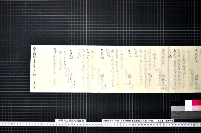 右大将様御書院番御入人調〔一括〕 - ページ 4
