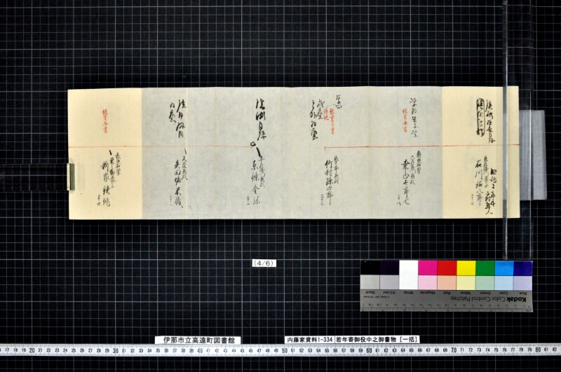若年寄御役中之御書物〔一括〕 - ページ 63
