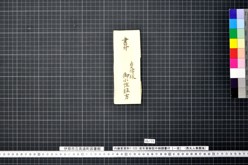 若年寄御役中御調書付 - ページ 61