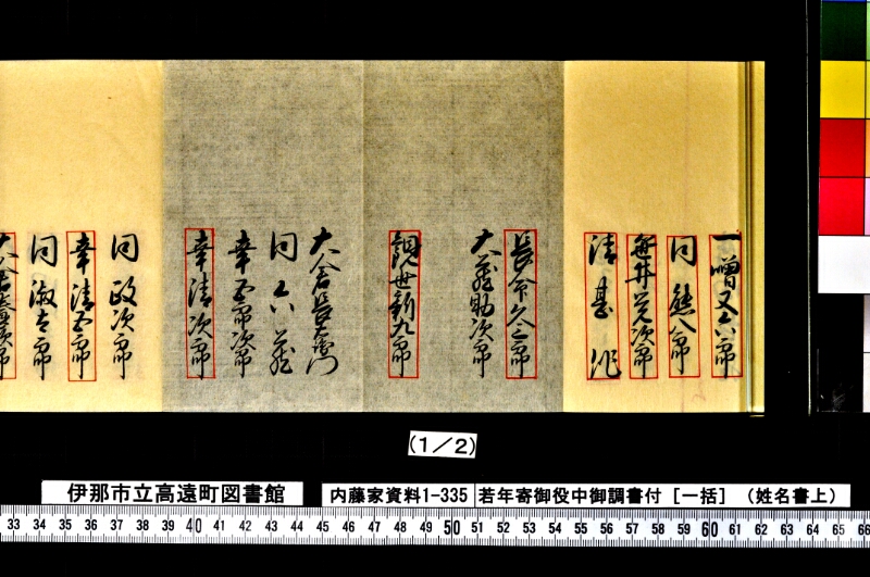 若年寄御役中御調書付 - ページ 4