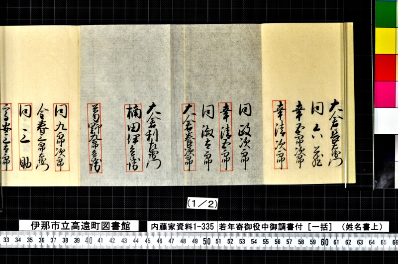 若年寄御役中御調書付 - ページ 5