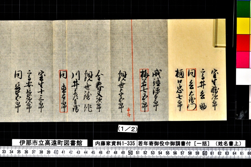 若年寄御役中御調書付 - ページ 7