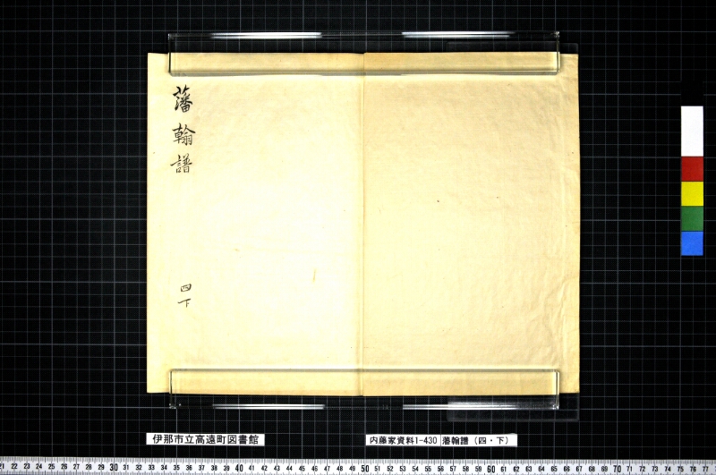 藩翰譜（四・下） - ページ 3