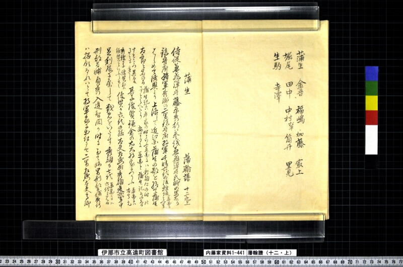 藩翰譜（十二・上） - ページ 4