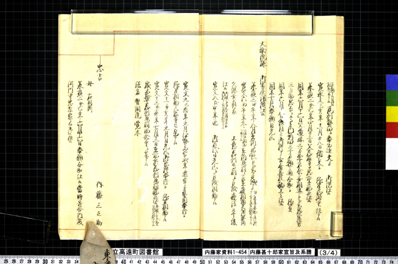 内藤甚十郎家宣旨及系譜 - ページ 15