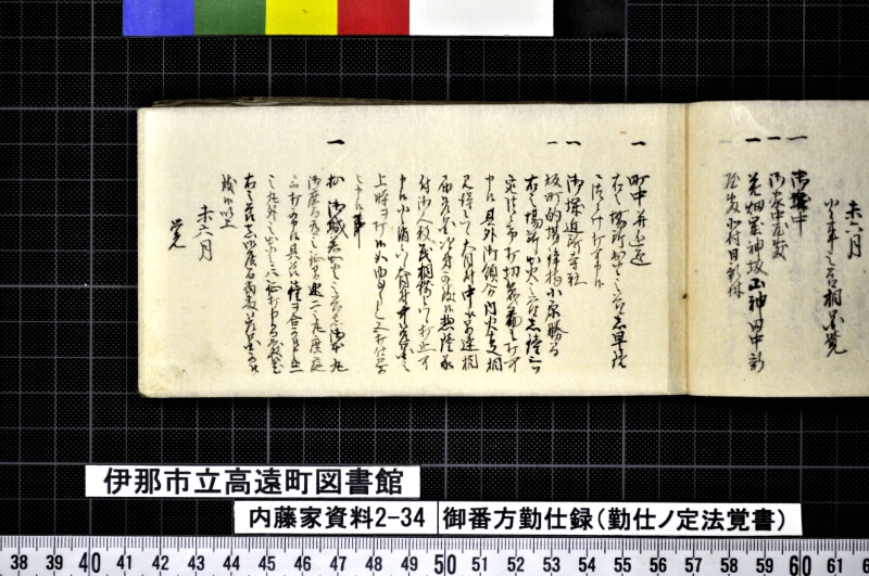 御番方勤仕録 - ページ 13