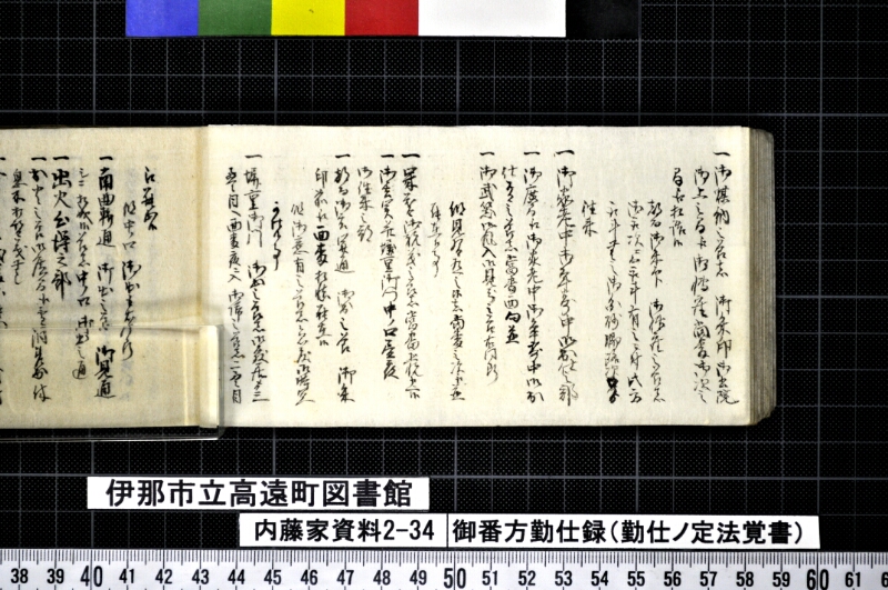 御番方勤仕録 - ページ 28