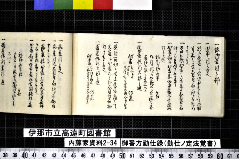 御番方勤仕録 - ページ 42