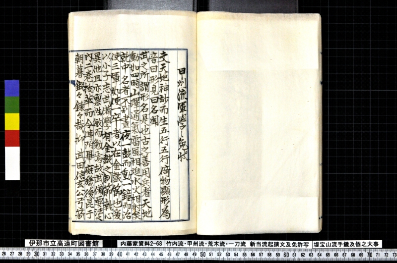 竹内流・甲州流・荒木流・一刀流新当流起請文及免許写堤宝山流手鏡及個之大事 - ページ 23