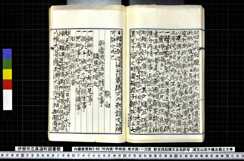 竹内流・甲州流・荒木流・一刀流新当流起請文及免許写堤宝山流手鏡及個之大事 - ページ 68