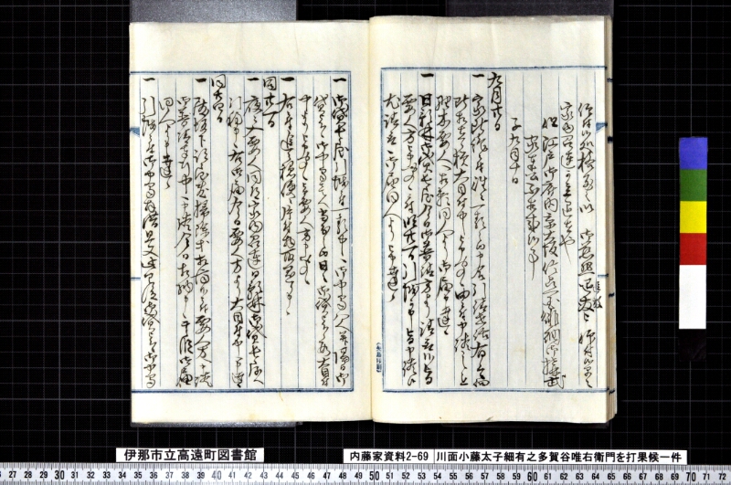 川面小藤太子細有之多賀谷唯右衛門ヲ打果候一件 - ページ 22