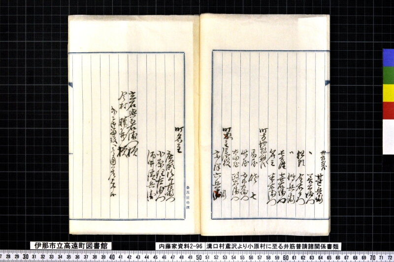 溝口村鳶沢ヨリ小原村ニ至ル井筋普請関係書類 - ページ 9